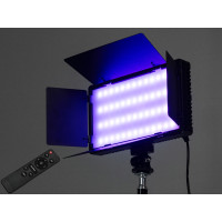 Прожектор для відеозйомки з пультом, без штатива, живлення 220В Diasha SL-LED-600RGB