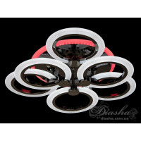 Люстры светодиодные Diasha A8022/3+3BHR LED 3color dimmer 