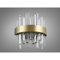 Сучасний світлодіодний настінний світильник, 18 Вт, бронза Diasha 836/2BR