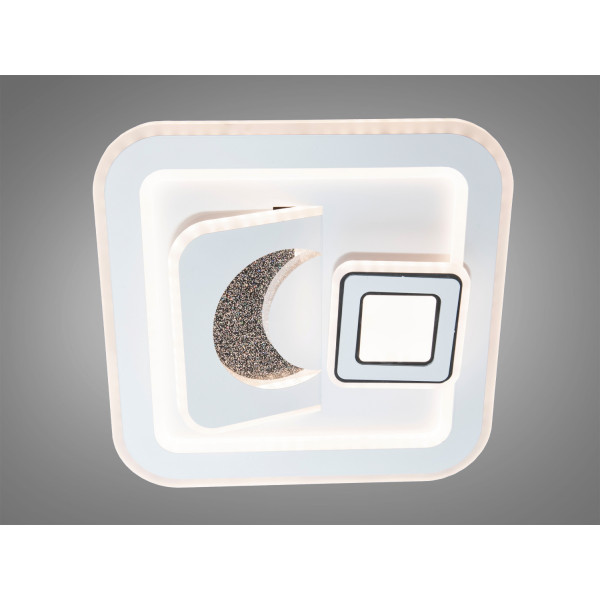 Мультифункціональний, ультрасучасний, квадратний, акриловий світлодіодний світильник потужністю 80 Вт Diasha 12176 Мультифункціональний, ультрасучасний, квадратний, акриловий світлодіодний світильник потужністю 80 Вт Diasha 12176