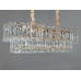 Шедевральна підвісна кришталева люстра овальної форми  на 10 ламп Diasha 310-800x300GD