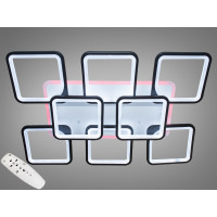 Cветодиодная люстра Diasha 8060/6+2BK LED 3color dimmer Cветодиодная люстра Diasha 8060/6+2BK LED 3color dimmer