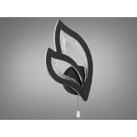 Найгармонійніший, естетично привабливий, стильний світлодіодний світильник потужністю 18W Diasha 2455/1BK