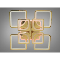 Cветодиодная люстра Diasha 8060/4+4 G led dimmer 3 color
