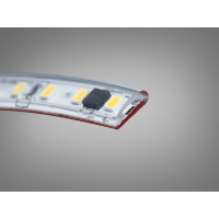 LED стрічка 220в, 120 шт/м, герметична, 8мм, нейтральний Diasha N220-2835-120-NW-65-8