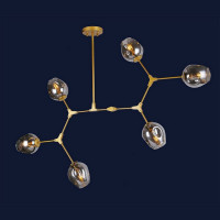 Люстра молекула Levistella 756LPR0231-6 GD+BK Люстра молекула Levistella 756LPR0231-6 GD+BK