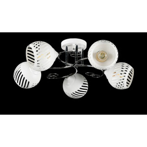 Люстра с плафонами  L29027/5 (WHITE+CHROME) Splendid-Ray
1002548