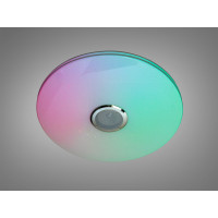 Смарт LED люстра біла 80 Вт RGB з Bluetooth Diasha DB-8310/500RGB+MP3