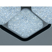 Люстра Diasha 96Вт пульт білий чорний 16м2 Diasha 2567WH+BKdimmer