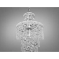 Люстра хрустальная каскад Diasha FH-28908/600x1500HR