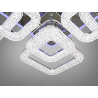 Люстра светодиодная в зал с пультом управления 140W Diasha MX2771/4+4HRLED3colordimmer