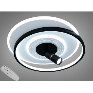 Стельова люстра LED Diasha біла 85Вт Diasha 5531WH+BKdimmer