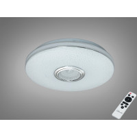 LED стельова люстра біла 45 Вт з Bluetooth колонкою Diasha DB-8310/300RGB+MP3