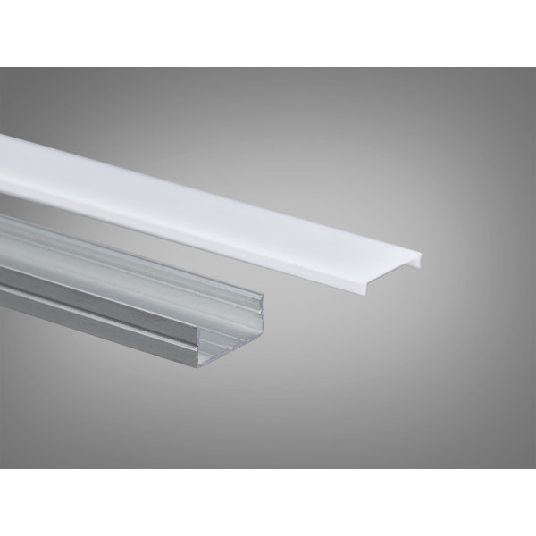 Профіль для LED стрічки, накладний Diasha PL-617-1M