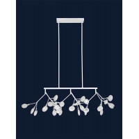 Люстра LED PETALS Levistella 918LP264-27 WH+CL