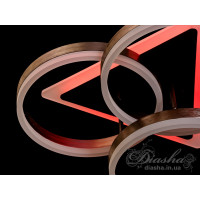 LED люстра потолочная светодиодная с пультом управления Diasha 8872/3WHLED3colordimmer