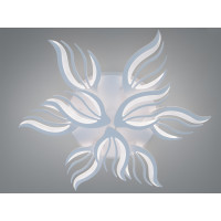 Стельова LED люстра з пультом 145 Вт біла 25 м² Diasha 2527/6+3WHLED3colordimmer