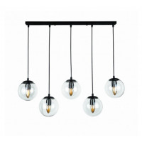 Люстра молекула в стиле лофт Levistella 756PR150F-5 BK+CL (700) Люстра молекула в стиле лофт Levistella 756PR150F-5 BK+CL (700)