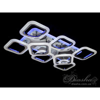 Потолочная светодиодная люстра с пультом Diasha AS8060/6+2HR LED 3color dimmer 