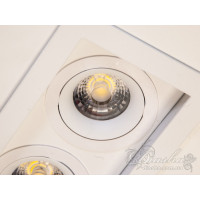 Накладной точечный светильник Diasha 136H-2-WH