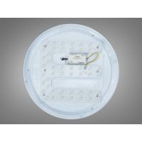 Світлодіодна стельова люстра чорна 46 Вт 8 м² Diasha 831/400BK