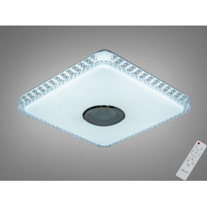 Смарт LED люстра Diasha біла RGB MP3 70 Вт Diasha DB-8501C/400x400RGB+MP3
