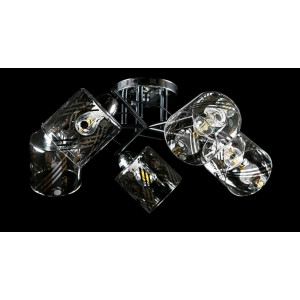 Люстра с плафонами  L8572/5 (CR+BK) Splendid-Ray
234499