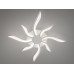Стельова led люстра кільця з пультом, диммером, підсвіткою, 40W, біла Diasha 2480/4+4WHLED3colordimmer