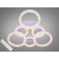 Люстра светодиодная в комнату с пультом 130W Diasha MX2770/3+3WHLED3colordimmer
