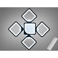 LED-люстра з диммером і синьою підсвіткою, колір хром, 60W Diasha S8060-4+1BKDIM LED-люстра з диммером і синьою підсвіткою, колір хром, 60W Diasha S8060-4+1BKDIM