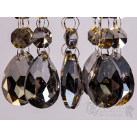 Точковий світильник із кришталевими підвісками Diasha 6042DGD-SM