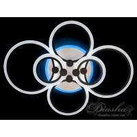 Люстра потолочная светодиодная с пультом управления115W Diasha A8022/6LED3colordimmer