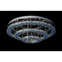 Потолочная светодиодная люстра светильник с хрусталем Linisoln 7201-WD