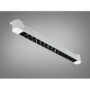 Магнітний трековий світильник LED лінійний, 35 Вт, білий Diasha PPF-GS-30W-WH