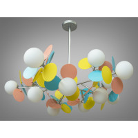 Люстра в современном стиле для детской комнаты Diasha 1097-15HR+multi