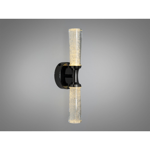 Бра настінне LED 5 Вт чорний хром кришталь Diasha 8151-ABK