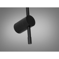 Стильне світлодіодне лінійне бра, 6W, чорний Diasha 2042/600black