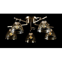 Люстра с плафонами  L6035/5 (AB+BLK) Splendid-Ray
260759