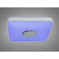 Люстра стельова смарт Diasha біла 70 Вт RGB BT Diasha DB-8501B/400x400RGB+MP3+TUYA