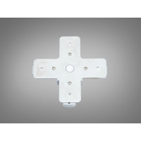 Кутовий елемент для , накладний, серія 1209 Diasha PPF-1209-JOINT-X-WH