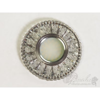 Точковий світильник з LED підсвічуванням прозоре скло 3Вт Diasha 7809WH