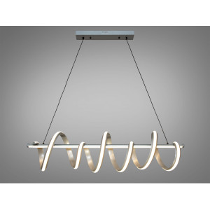 Сучасна світлодіодна люстра, 60W Diasha 2369-100GR