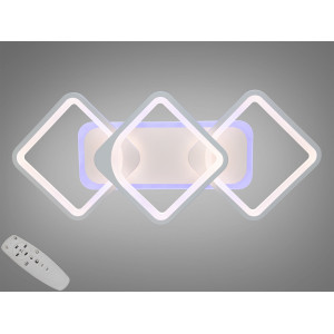 Люстра в спальню 75W Diasha 8060/2+1WHLED3colordimmer