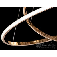 Люстра кольца Diasha MD9079-2AG-500+300 dimmer