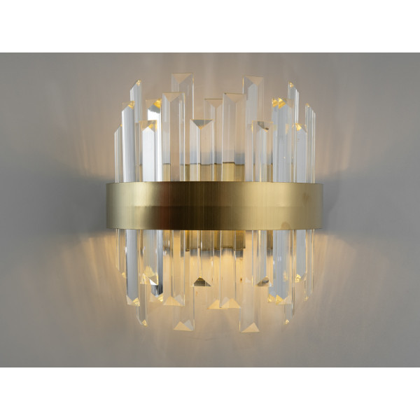 Сучасний світлодіодний настінний світильник, 18 Вт, бронза Diasha 836/2BR Сучасний світлодіодний настінний світильник, 18 Вт, бронза Diasha 836/2BR