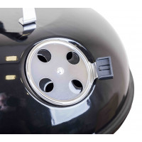 Гриль мангал барбекю угольный с крышкой LV 210712B