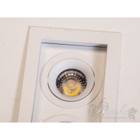 Накладной точечный светильник Diasha 136H-3-WH 