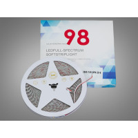 LED стрічка 24В, 120 діодів на метр, 8мм, теплий Diasha P24-2835-120-WW-20-8