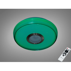 Стельова люстра біла 45 Вт з Bluetooth колонкою та підключенням до розумного будинку Diasha DB-8305/260RGB+MP3+TUYA