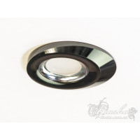Врезной точечный светильник Diasha 0008BK 